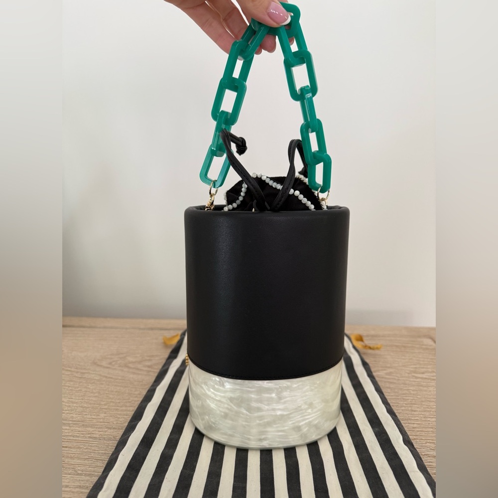 Lele Sadoughi Bucket Bag